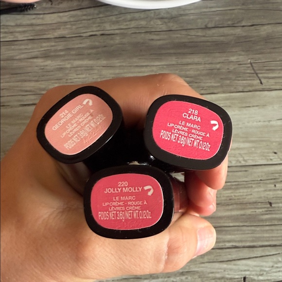 Marc Jacobs Lipstick Trio, Georgie Girl, Clara, Jolly Molly - Picture 2 of 6